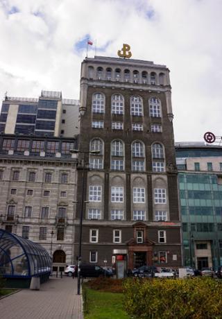 Budynek PAST-y w Warszawie - zdjęcie